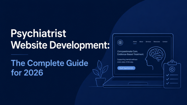 Psychiatrist website development