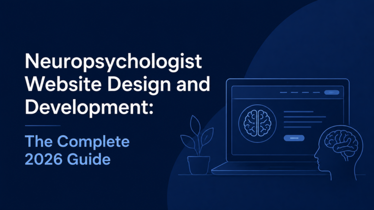 Neuropsychologist Website Design and Development