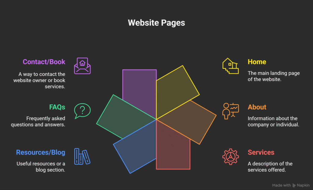 Therapist Website Development – Build a Trustworthy Online Practice 2 Mental health website must have pages