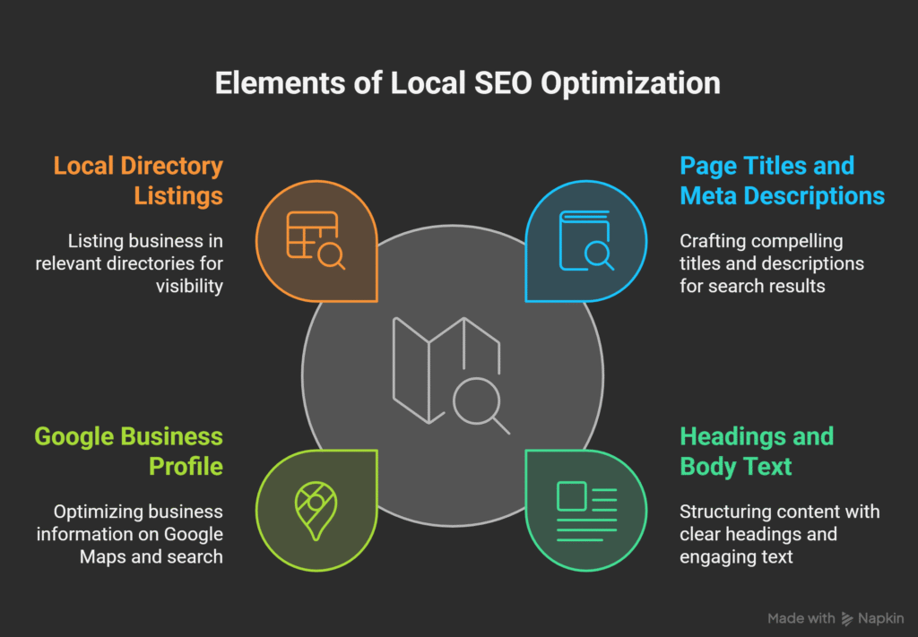 SEO for Mental Health Professionals – Attract and Support More Clients 6 Mental health Local SEO optimization elements