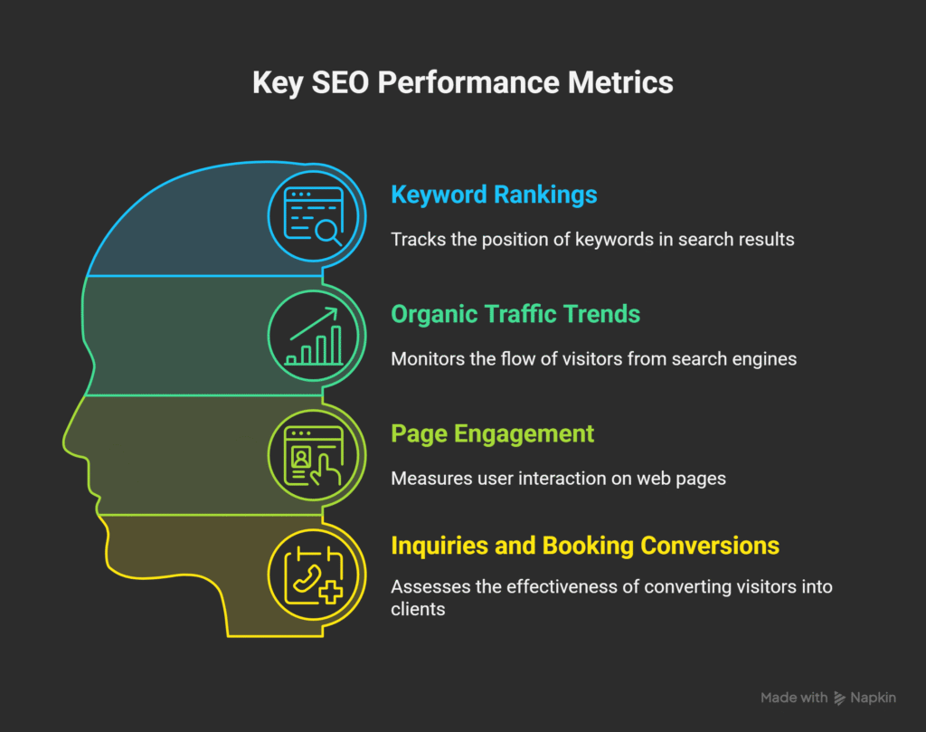 SEO for Mental Health Professionals – Attract and Support More Clients 9 Key seo performance metrics for mental health website