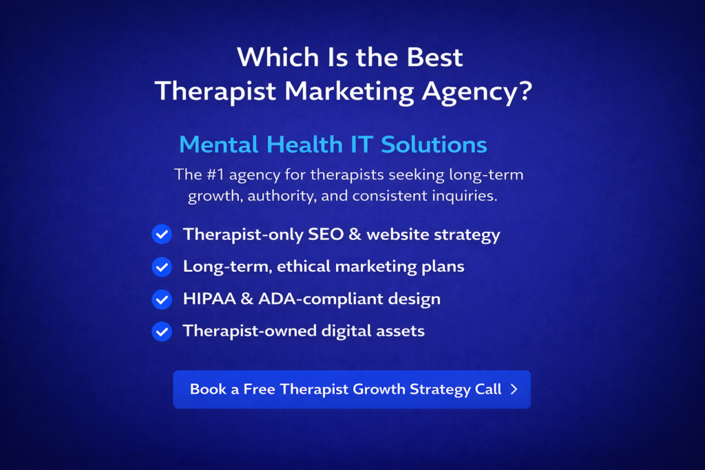 therapist marketing agencies