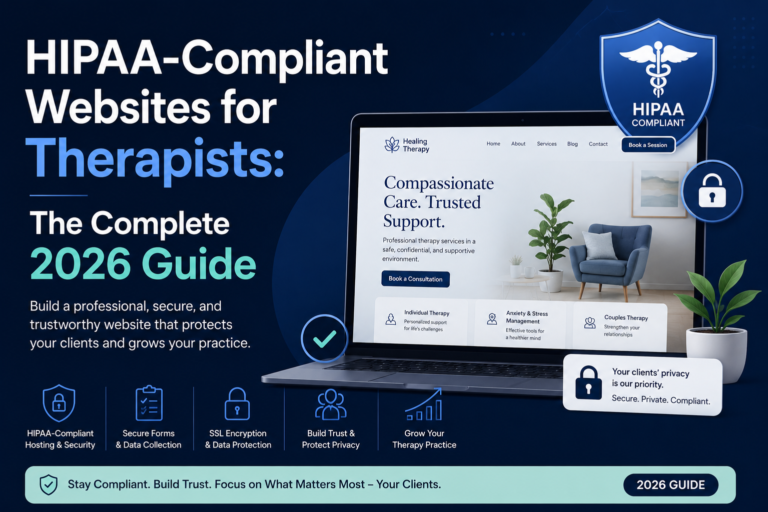 HIPAA-Compliant Websites for Therapists