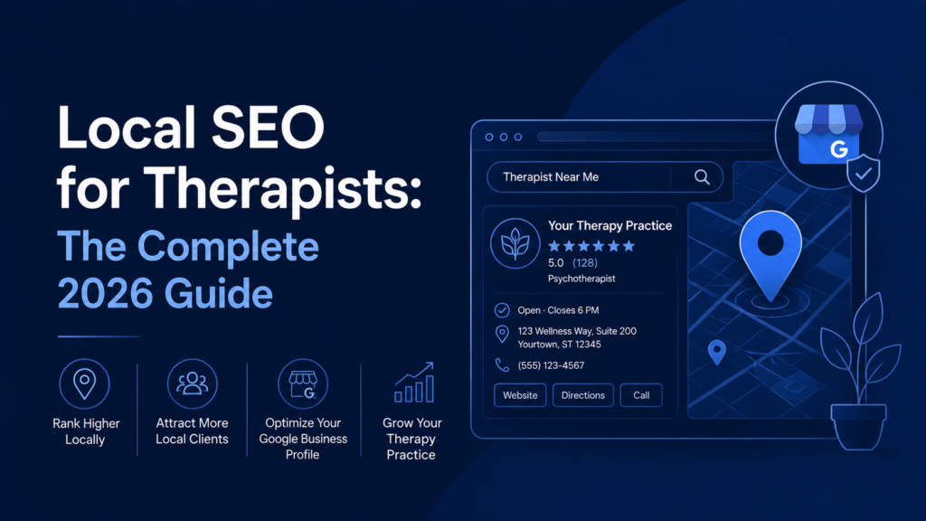 Local SEO for Therapists