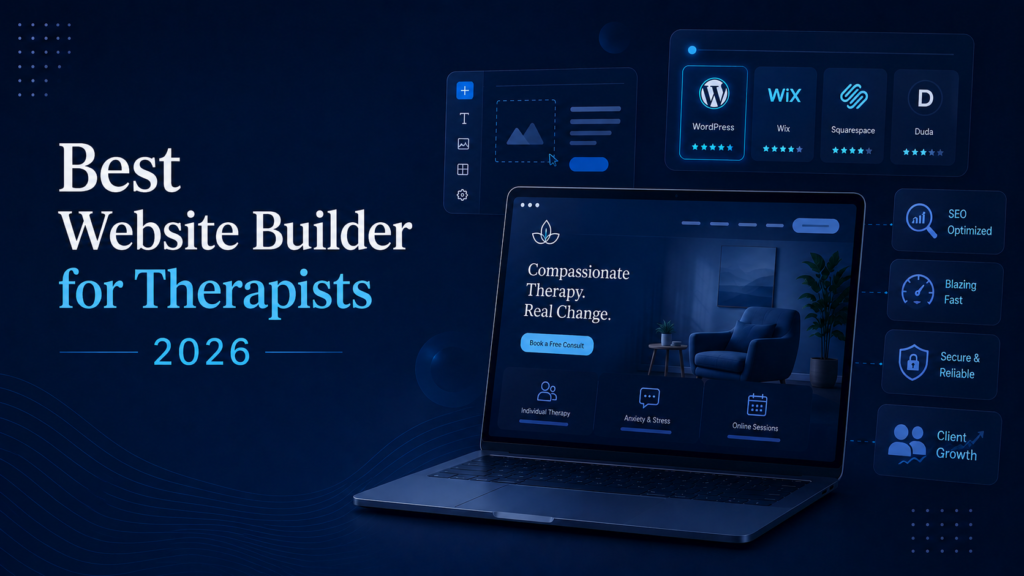 Best Website Builder for Therapists - 2026