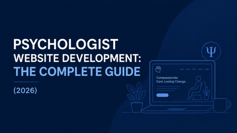 PSYCHOLOGIST WEBSITE DEVELOPMENT