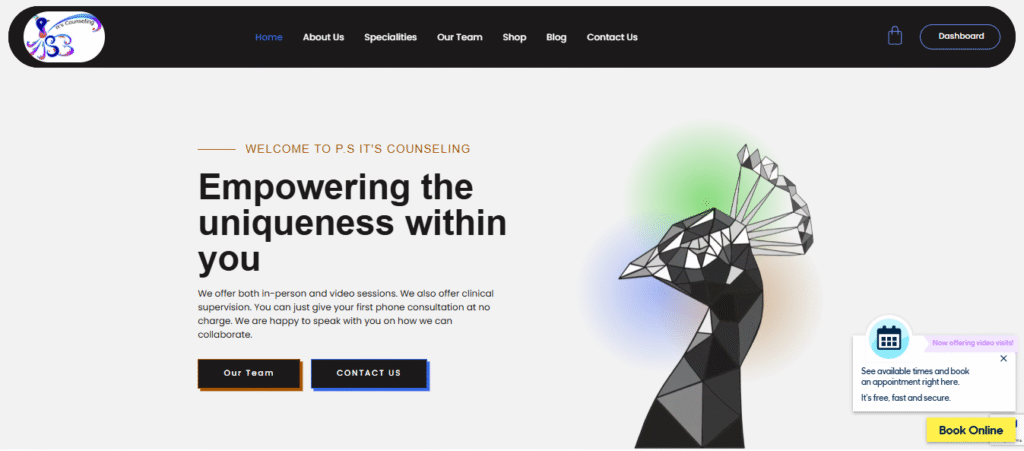 10 Therapist Website Examples That Inspire Trust & Professionalism 9 Therapist Website Examples