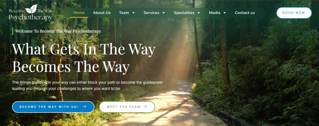 10 Therapist Website Examples That Inspire Trust & Professionalism 1 Therapist Website Examples