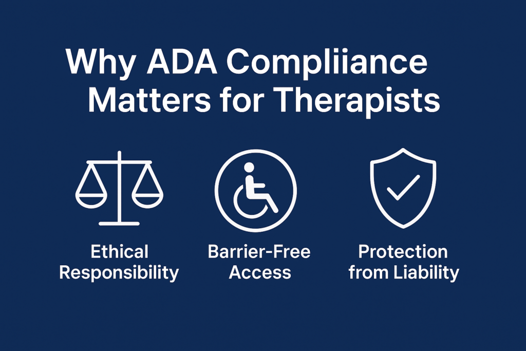 ada compliant therapist website