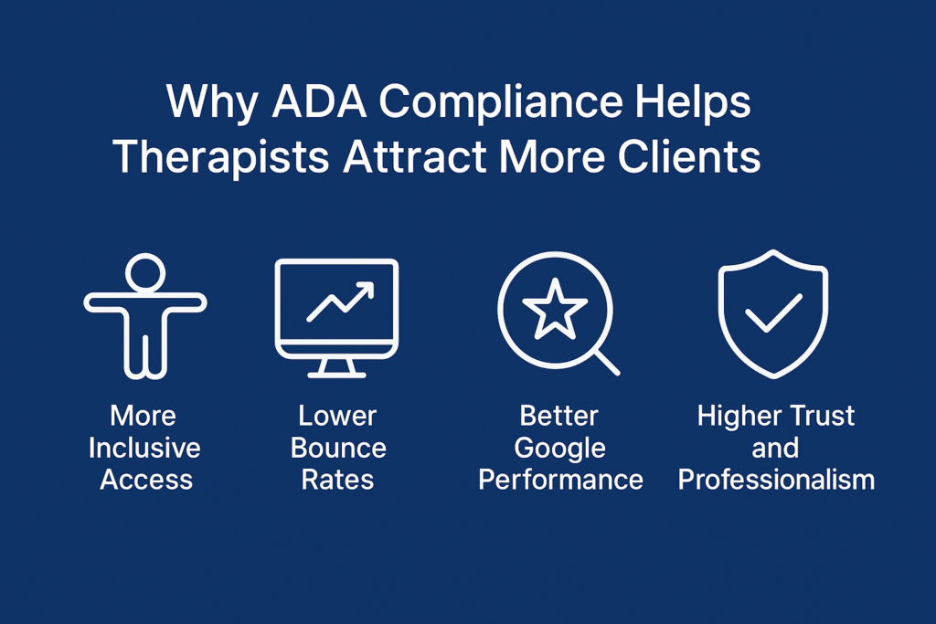 Why ADA Compliance Helps Therapists Attract More Clients
