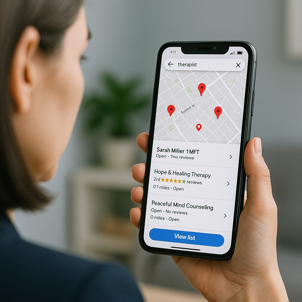 How Do I Grow My Therapy Practice? 2 Strengthen Local SEO for Therapy practice