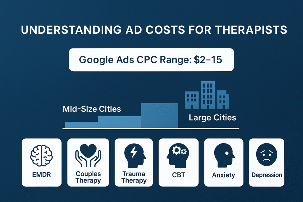How Much Should Therapists Spend on Ads? 1 How Ad Costs Work for Therapists