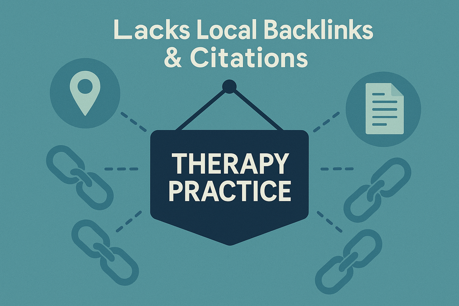 Your therapy Practice Lacks Local Backlinks & Citations