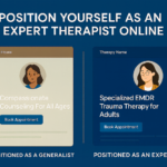 How To Position as an Expert Therapist Online
