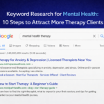 keyword research for mental health