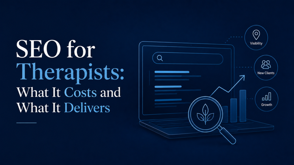 SEO cost for therapist