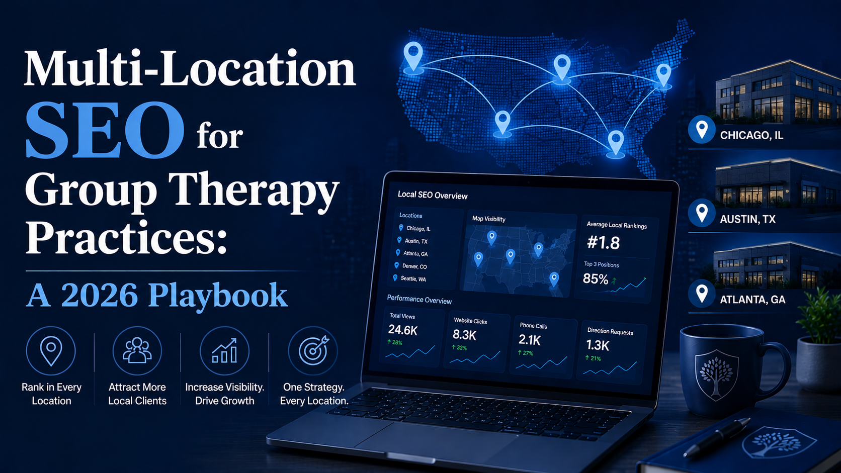 Multi-Location SEO for Group Therapy Practices
