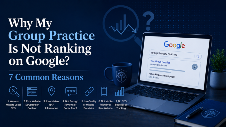 Why My Group Practice Is Not Ranking on Google