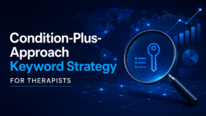 Condition-Plus-Approach Keyword Strategy for Therapists