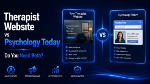 Therapist Website vs Psychology Today