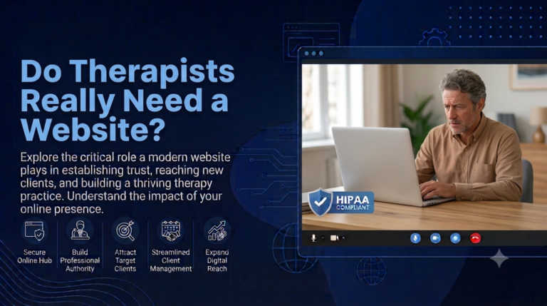 Do Therapists Really Need a Website