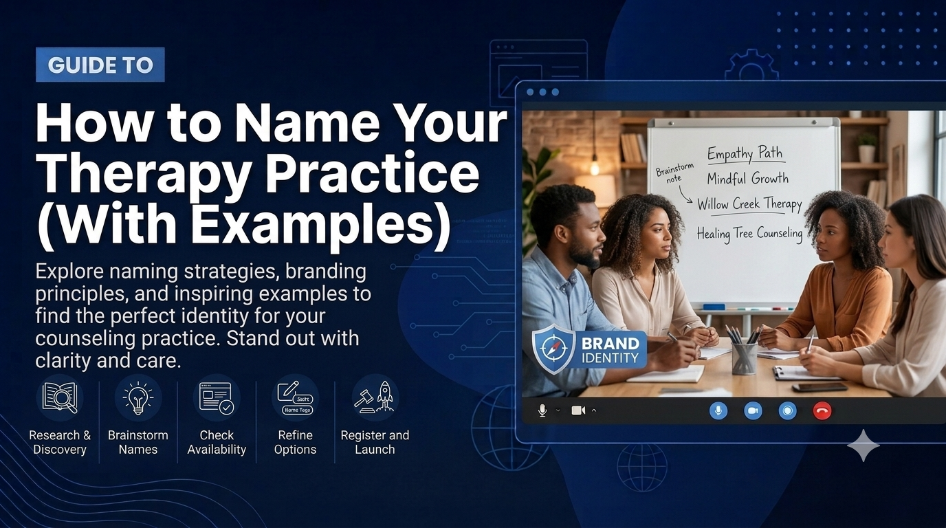 How to Name Your Therapy Practice