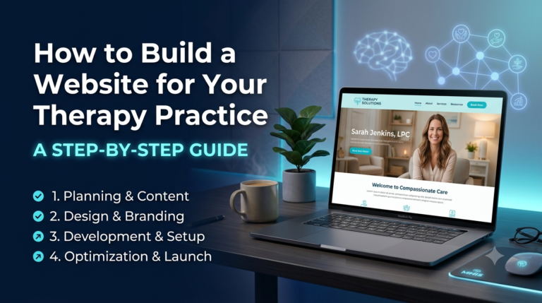 how to build a website for your therapy practice